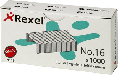 Kapëse për letra Rexel 24/6, 1000 copë
