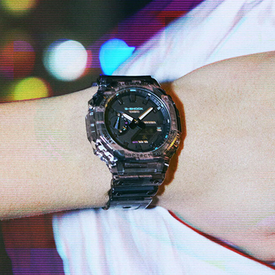 Orë për meshkuj Casio G-SHOCK, e kaltër