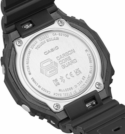 Orë për meshkuj Casio G-Shock, e zezë
