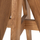 Tavolinë kopshti LEO HM9860.11, dru teak, 60x60x76 cm, ngjyrë natyrale