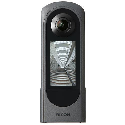 Kamerë 360 Ricoh Theta X, 4K Ultra HD, 60MP, e zezë