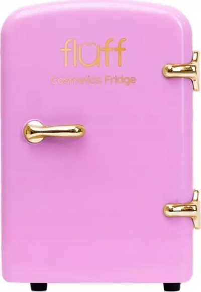 Frigorifer kozmetik Fluff Pink, mini, 40W, rozë