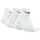 Çorape Nike Lightweight Quarter Training, 3 palë, të bardha