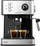 Makina espresso Cecotec Power Espresso 20 Professionale, 20 bar, vaporizues qumështi, gri