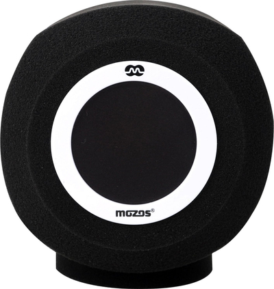Filtro pop për mikrofon Mozos PS-4, rrjetë najloni, i zi