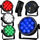 Reflektor skenik Light4Me CREE ALU QUAD PAR 12, 12 LED RGBW, DMX, gri