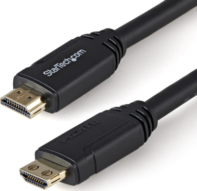 Kabllo HDMI StarTech.com 2.0, 3m, 4K 60Hz, e zezë