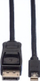 Kabllo Mini DisplayPort në DisplayPort Value, 2m, e zezë