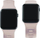 Rrip ore 3mk Silicone për Apple Watch, 38 40 41mm, silikoni, latte
