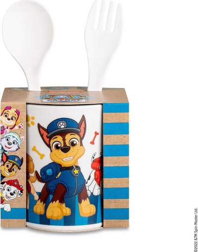 Set ene për kalamoj Koziol Easy Eater Paw Patrol, 3 pjesë, termoplastik, shumëngjyrësh