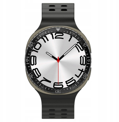 Bezel për orë inteligjente Spigen Bezel Tune Diver për Samsung Galaxy Watch8 44mm, çelik inoksi, i zi