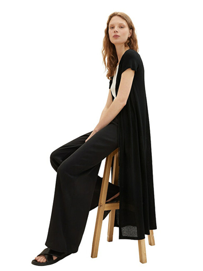 Triko Tom Tailor Regular Fit mTT1324, e zezё, XL