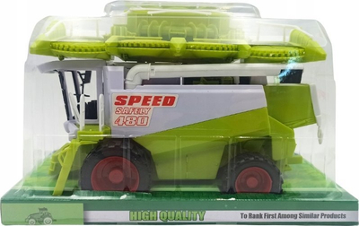 Lodër makinë korrëse Pegaz Toys Corn Harvester, plastike, për kalamaj