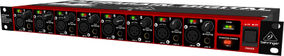 Para-amplifikator mikrofoni Behringer ADA8200, 8 kanale, 24-bit, i kuq