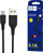 Kabllo USB në Micro USB Denmen D23V, 2.1A, 2m, i zi