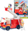Set lodrash Papo Bluey Fire Truck, figurina Bluey dhe Bingo, kamion zjarri, i kuq