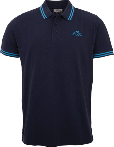 Bluzë polo Kappa 709361 19 4024, për meshkuj, pambuk, navy
