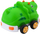 Makina lodër RC Dinosaur, telekomandë përpara prapa, për fëmijë, jeshile
