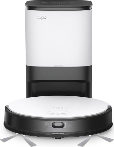 Robot fshesë TP-Link Tapo RV20 Mop Plus, me mopim, me stacion vetëzbrazës, i bardhë