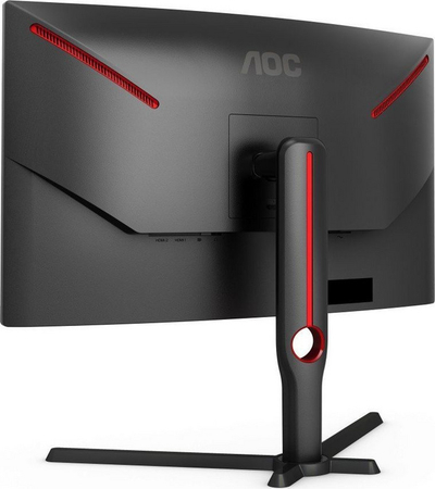 Monitor AOC, 27", 165 Hz, USB Type B x1, HDMI x2, DisplayPort x1, 2560 x 1440 (WQHD), VA