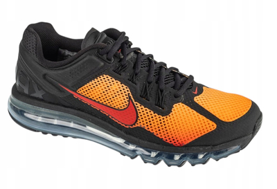 Atlete Nike Air Max 2013 Sunset, UK 8, ajër i plotë, portokalli me të zezë