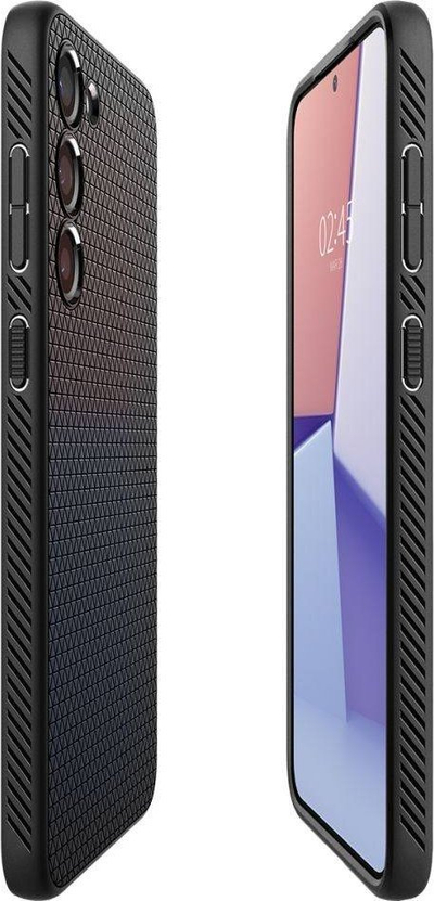 Mbrojtëse Spigen Liquid Air për Samsung Galaxy S23, e zezë