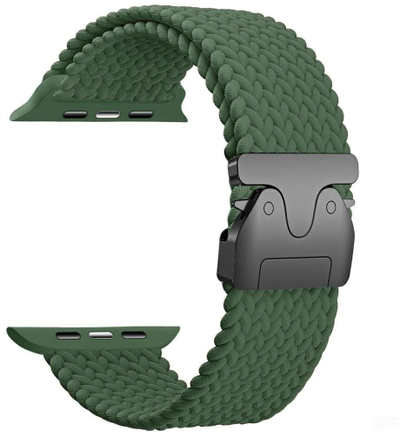 Rrip ore Apple Beline Woven Nylon Parachute, 42/44/45/49mm, najlon, jeshile olive