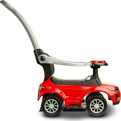Makinë lodër kalërimi Toyz Sport Car, me timon me drita dhe tinguj, e kuqe
