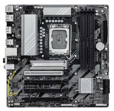 Матична плоча Gigabyte B860M DS3H WIFI6E, LGA1851, DDR5, mATX