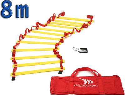Shkallë koordinimi YakimaSport PRO, 8 m, 17 shufra, e verdhë