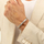 Byzylyk për meshkuj Hugo Boss Elegant Solid Bracelet 1580671, i argjendtë