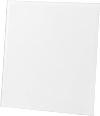 Panel xhami ventilimi airRoxy DRIM, universal deri 125mm, e bardhë mat