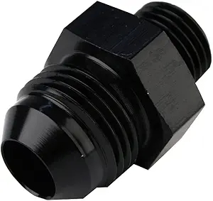 Adapter karburanti Prohubs 15649 AN-06 në AN-08, port i kundërt, alumin, i zi