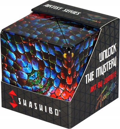 Lodër puzzël magnetike Shashibo Chameleon, 36 magnetë, 6 cm, shumëngjyrëshe