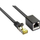 Kabllo zgjatëse rrjeti Good Connections RNS, RJ45 M në F, 1m, S/FTP CAT, e zezë