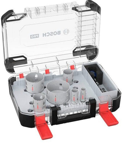 Set shpuese rrethore Bosch Pro PC Plus, 9 copë, Multi Material