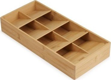 Organizues për lugë e pirunë Joseph Joseph DrawerStore Bamboo Large, bambu, ngjyrë natyrale