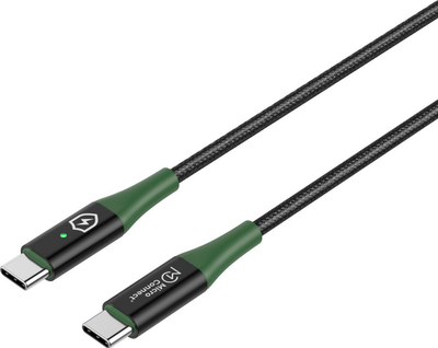 Kabllo USB Microconnect MC-SMART USB-C-C-01, USB C në USB C, 1 m, i zi