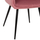 Kolltuk Latrell 55x57x84Hcm (HM8582.02), rozë/ zezë