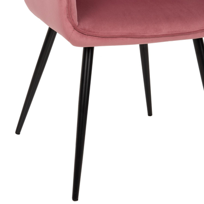 Kolltuk Latrell 55x57x84Hcm (HM8582.02), rozë/ zezë