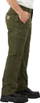 Pantallona pune Carhartt Relaxed Straight Ripstop Double Front, me mbulojë të brendshme fleece, xhepa cargo, ngjyra basil