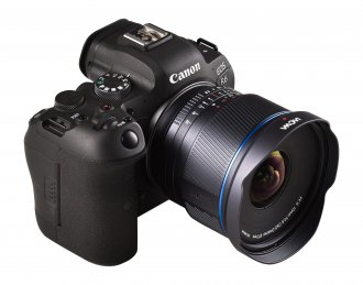 Objektiv Laowa 10mm f/2.8 Zero D FF për Canon RF, manual, i zi