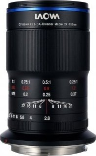 Objektiv Venus Optics Laowa 65mm f/2.8 2X Ultra Macro APO, për Canon RF, i zi