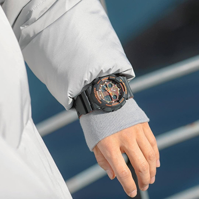 Orë dore Casio The G/G-SHOCK GA-100BR-1AER (411)