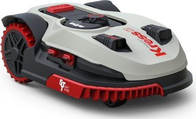 Kositës robot Kress Mission 1500 KR122E, për lëndina deri 2200 m², me aplikacion, gri me të kuqe