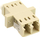 Adapter fibër optike InLine 89989K, Duplex LC LC MM, gri