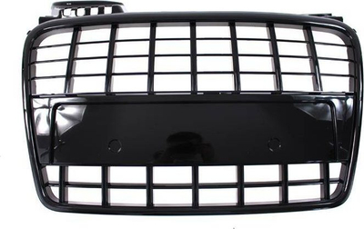 Grillë makine MTuning Audi A4 B7 S8 Style, plastike ABS, gloss black, e zezë