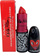 Ruzh buzësh MAC Viva Glam X Keith Haring, krem, qëndrueshmëri e gjatë, Red Haring