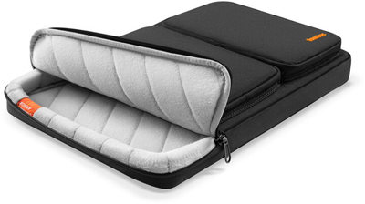 Tomtoc Чанта за Лаптоп за 15-16 Inch MacBook Pro, Црна