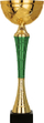 Kupë trofe metal Gold Green 9254C, 39cm, ari edhe jeshile